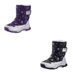 Boots children's waterproof winter shoes, warm winter shoes for boys and girls