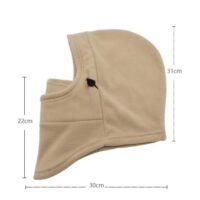 Флисовая Шапка Шарф Балаклава  зимняя маска Patagonia/Двойные теплые шапки/теплая толстая маска/флисовая шапка шарф Балаклава зимняя маска//шапка/маска для катания на лыжах (сноубордическая маска) — изображение 2