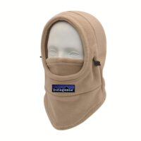 Флисовая Шапка Шарф Балаклава  зимняя маска Patagonia/Двойные теплые шапки/теплая толстая маска/флисовая шапка шарф Балаклава зимняя маска//шапка/маска для катания на лыжах (сноубордическая маска) — изображение 6