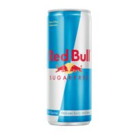 უშაქრო ენერგეტიკული სასმელი Redbull SUGAR FREE/0.250 მლ/სასმლები