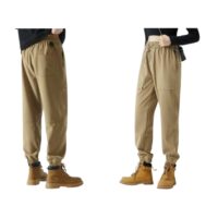 Trousers Warm Unisex Waterproof Velvet Lined Thermal Pants for Autumn Winter Spring Hiking Casual Workwear Mountains/unisex - Image 19