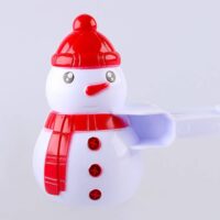 თოვლის გუნდის გასაკეთებელი პლასმასის სათამაშო, თოვლის ბაბუის ფორმის მქონე/ზამთრის თოვლის გუნდის სათამაშო (ქვიშაში სათამაშო ხელსაწყო,ქვიშის ფორმების გამოსაძერწი პლასმასი) - Image 8