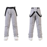 სათხილამურო კოსტუმი ორეული ზედა ქვედა მამაკაცებისთვის, ზამთრის კომბინიზონი, ზამთრის ქურთუკი შარვალი პაჟებით - Image 9