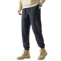 Trousers Warm Unisex Waterproof Velvet Lined Thermal Pants for Autumn Winter Spring Hiking Casual Workwear Mountains/unisex - Image 3