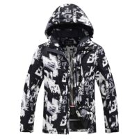 სათხილამურო კოსტუმი ორეული ზედა ქვედა მამაკაცებისთვის, ზამთრის კომბინიზონი, ზამთრის ქურთუკი შარვალი პაჟებით - Image 6