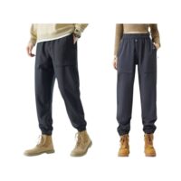 Trousers Warm Unisex Waterproof Velvet Lined Thermal Pants for Autumn Winter Spring Hiking Casual Workwear Mountains/unisex - Image 17