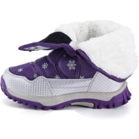 ჩექმა საბავშვო, წყალგაუმტარი ზამთრის ჩექმები, დათბილული ბავშვის ზამთრის ფეხსაცმელი, ზამთრის თბილი ფეხსაცმელი ბიჭებისთვის და გოგონებისთვის - Image 4