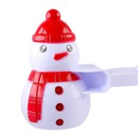 თოვლის გუნდის გასაკეთებელი პლასმასის სათამაშო, თოვლის ბაბუის ფორმის მქონე/ზამთრის თოვლის გუნდის სათამაშო (ქვიშაში სათამაშო ხელსაწყო,ქვიშის ფორმების გამოსაძერწი პლასმასი) - Image 4