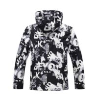 სათხილამურო კოსტუმი ორეული ზედა ქვედა მამაკაცებისთვის, ზამთრის კომბინიზონი, ზამთრის ქურთუკი შარვალი პაჟებით - Image 4