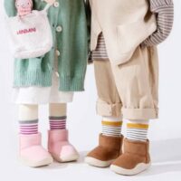 ჩექმა 3-7 წლამდე საბავშვო უგი, საბავშვო ჩექმები, საბავშვო უგები, ბავშვთა ზამთრის ბოტები უგები, ზამთრის დათბილული უგები, დაბალყელიანი ჩექმა 3-7 წლის ბავშვების ფეხსაცმელი - Image 15