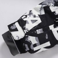 სათხილამურო კოსტუმი ორეული ზედა ქვედა მამაკაცებისთვის, ზამთრის კომბინიზონი, ზამთრის ქურთუკი შარვალი პაჟებით - Image 7