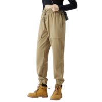 Trousers Warm Unisex Waterproof Velvet Lined Thermal Pants for Autumn Winter Spring Hiking Casual Workwear Mountains/unisex - Image 5