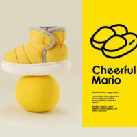 Boots for children aged 3-7 UGG, Children's winter shoes/hildren's winter shoes for children aged 3-7 years/thick-soled warm boots/waterproof outdoor cotton shoes (boots, shoes) - Image 13