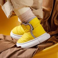 Boots for children aged 3-7 UGG, Children's winter shoes/hildren's winter shoes for children aged 3-7 years/thick-soled warm boots/waterproof outdoor cotton shoes (boots, shoes) - Image 19