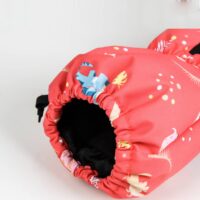 Ski gloves for 4-14 years old, winter children's windproof warm plus velvet thickened outdoor cycling five-finger gloves - Image 7