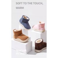 ჩექმა 3-7 წლამდე საბავშვო უგი, საბავშვო ჩექმები, საბავშვო უგები, ბავშვთა ზამთრის ბოტები უგები, ზამთრის დათბილული უგები, დაბალყელიანი ჩექმა 3-7 წლის ბავშვების ფეხსაცმელი - Image 16