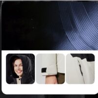 ქალის ორმაგი ქურთუკი/ქარგაუმტარი, წყალგაუმტარი თერმო ქურთუკი/ქურთუკები/კურტკა/სათხილამურო ქურთუკი/ჟაგეტი WINDSTOPPER SOFTSHELL - Image 5