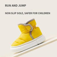 Boots for children aged 3-7 UGG, Children's winter shoes/hildren's winter shoes for children aged 3-7 years/thick-soled warm boots/waterproof outdoor cotton shoes (boots, shoes) - Image 16