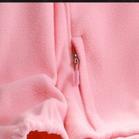 Женская флисовая жакет/толстая теплая жакет/двусторонний флисовый жакет/куртки (одежда) — изображение 4