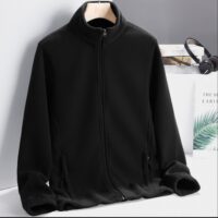 Женская флисовая жакет/толстая теплая жакет/двусторонний флисовый жакет/куртки (одежда) — изображение 7