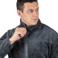 Флисовая жакет/толстая теплая жакет/двусторонний флисовый жакет/куртки (одежда) — изображение 12