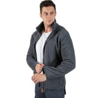 Флисовая жакет/толстая теплая жакет/двусторонний флисовый жакет/куртки (одежда) — изображение 13