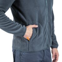 Флисовая жакет/толстая теплая жакет/двусторонний флисовый жакет/куртки (одежда) — изображение 4