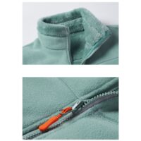 ფლისის ჟაკეტი/სქელი თბილი ჟაკეტი/ფლისის ზედა/ჟაკეტები (მოსაცმელი) - Image 3