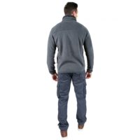 Флисовая жакет/толстая теплая жакет/двусторонний флисовый жакет/куртки (одежда) — изображение 7