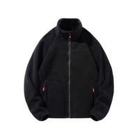 Флисовая жакет/толстая теплая жакет/двусторонний флисовый жакет/куртки (одежда) — изображение 16