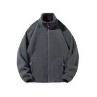 Флисовая жакет/толстая теплая жакет/двусторонний флисовый жакет/куртки (одежда) — изображение 15