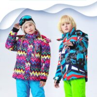 კომბინიზონი საბავშვო სათხილამურო ნაკრები/კომბინიზონები/ზედა და ქვედა ქურთუკი, შარვალი 4-16 წლამდე ასაკის ბავშვებისთვისთის/საბავშვო კომბინიზონი (ქურთუკი,შარვალი სნოუბორდისათვის,ბავშვებისა და მოზრდილებისათვის) საბავშო კომბინიზონი/სათხილამურო ტანსაცმელი/ზამთრის სპორტი (საბავშო,ბავშვის,ბავში,ბავშვისთვის,ბავშვებისთვის) - Image 2