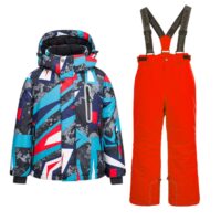 კომბინიზონი საბავშვო სათხილამურო ნაკრები, ზედა და ქვედა ქურთუკი, შარვალი 4-16 წლამდე ასაკის ბავშვებისთვისთის (ქურთუკი,შარვალი სნოუბორდისათვის,ბავშვებისა და მოზრდილებისათვის) საბავშო კომბინიზონები/სათხილამურო ტანსაცმელი/ზამთრის სპორტი (საბავშო,ბავშვის,ბავში,ბავშვისთვის,ბავშვებისთვის) - Image 6