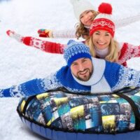 გასაბერი ციგა 80სმ Snowtubing (ციგები,საბავშო,ბავშვის,ბავში,ბავშვისთვის,ბავშვებისთვის) - Image 3