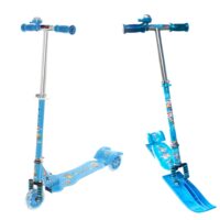 2-1 ში სკუტერი და დასადგამი ციგა/სნოუბორდი უნივერსალური ყველა სეზონზე გამოსაყენებელი გორგოლაჭი სკუტერები სნოუბორდები  თოვლში სასრიალო