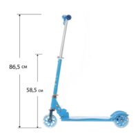 2-1 ში სკუტერი და დასადგამი ციგა/სნოუბორდი უნივერსალური ყველა სეზონზე გამოსაყენებელი გორგოლაჭი სკუტერები სნოუბორდები  თოვლში სასრიალო - Image 3