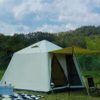 ავტომატურად გასაბერი სალაშქრო კარავი/გარე საკემპინგო მანქანის კარავი/ტენტები, წყალგაუმტარი კარავი ლაშქრობისთვის, პიკნიკისთვის - Image 6