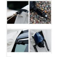 ავტომატურად გასაბერი სალაშქრო კარავი/გარე საკემპინგო მანქანის კარავი/ტენტები, წყალგაუმტარი კარავი ლაშქრობისთვის, პიკნიკისთვის - Image 8