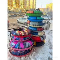 გასაბერი ციგა 110 სმ (Snowtubing) ციგები (ციგები საბავშო,ბავშვის,ბავში,ბავშვისთვის,ბავშვებისთვის) - Image 5