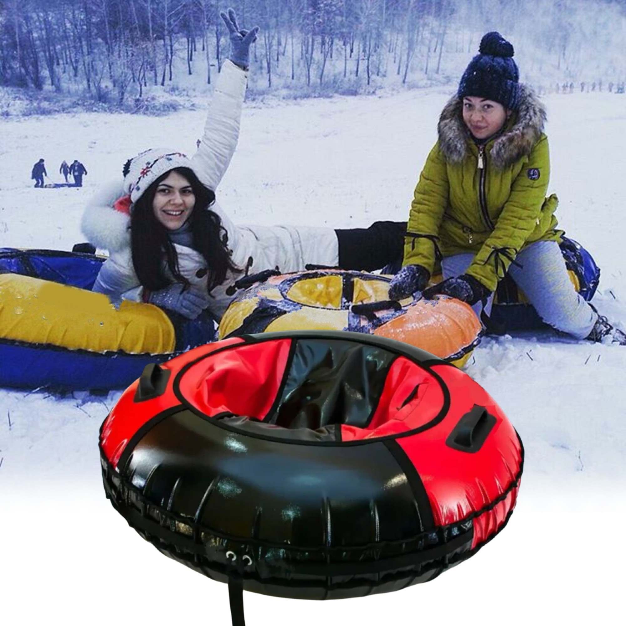 გასაბერი ციგა 110 სმ (Snowtubing) (ციგები,საბავშო,ბავშვის,ბავში,ბავშვისთვის,ბავშვებისთვის) - Image 1