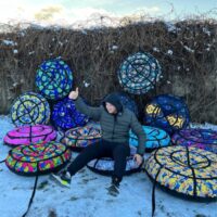 SNOWTUBING Inflatable Snow Sled 120 cm - Image 4