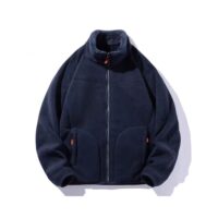 Флисовая жакет/толстая теплая жакет/двусторонний флисовый жакет/куртки (одежда) — изображение 17