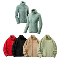 ფლისის ჟაკეტი/სქელი თბილი ჟაკეტი/ფლისის ზედა/ჟაკეტები (მოსაცმელი)