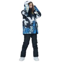 სათხილამურო ქურთუკი და შარვალი ზამთრის კოსტუმი ქალებისა და მამაკაცებისთვის, ზამთრის კომბინიზონი, წყალგაუმტარი ქურთუკები და შარვალები ქარგაუმტარი სნოუბორდის კოსტიუმი ზამთრის ორეული ტანსაცმელი სპორტისთვის ლაშქრობისთვის - Image 3