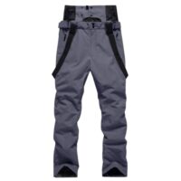 Лыжные штаны, зимние водонепроницаемые штаны, ветрозащитные штаны для сноуборда, зимняя одежда из двух предметов для спорта, походов — изображение 2