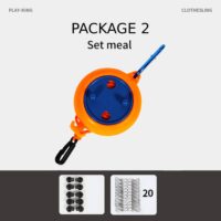 Rope for clothes, travel portable windproof, business travel hotel indoor folding ropes - Image 3