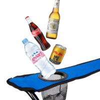 Folding chair portable, fishing chairs, folding camping chair with armrests, beach, folding chair with backrest - Image 4