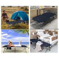 გასაშლელი საწოლი/სალაშქრო გასაშლელი საწოლი, საპიკნიკე საწოლი ლეჟანკა, საკაცე (ლეჟანკა) - Image 6