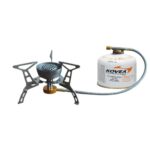 Кемпинговая печь, раздельная ветрозащитная переносная печь, горелка для походов, печь для пикника, духовка