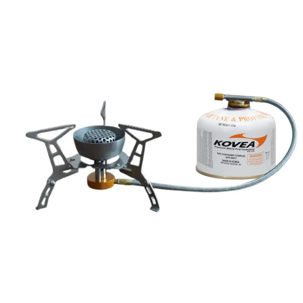 Кемпинговая печь, раздельная ветрозащитная переносная печь, горелка для походов, печь для пикника, духовка — изображение 1